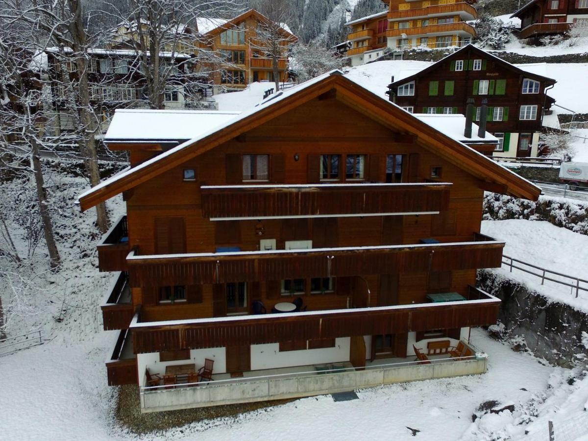 Appartement Roossi-Huus 3 à Wengen Extérieur photo