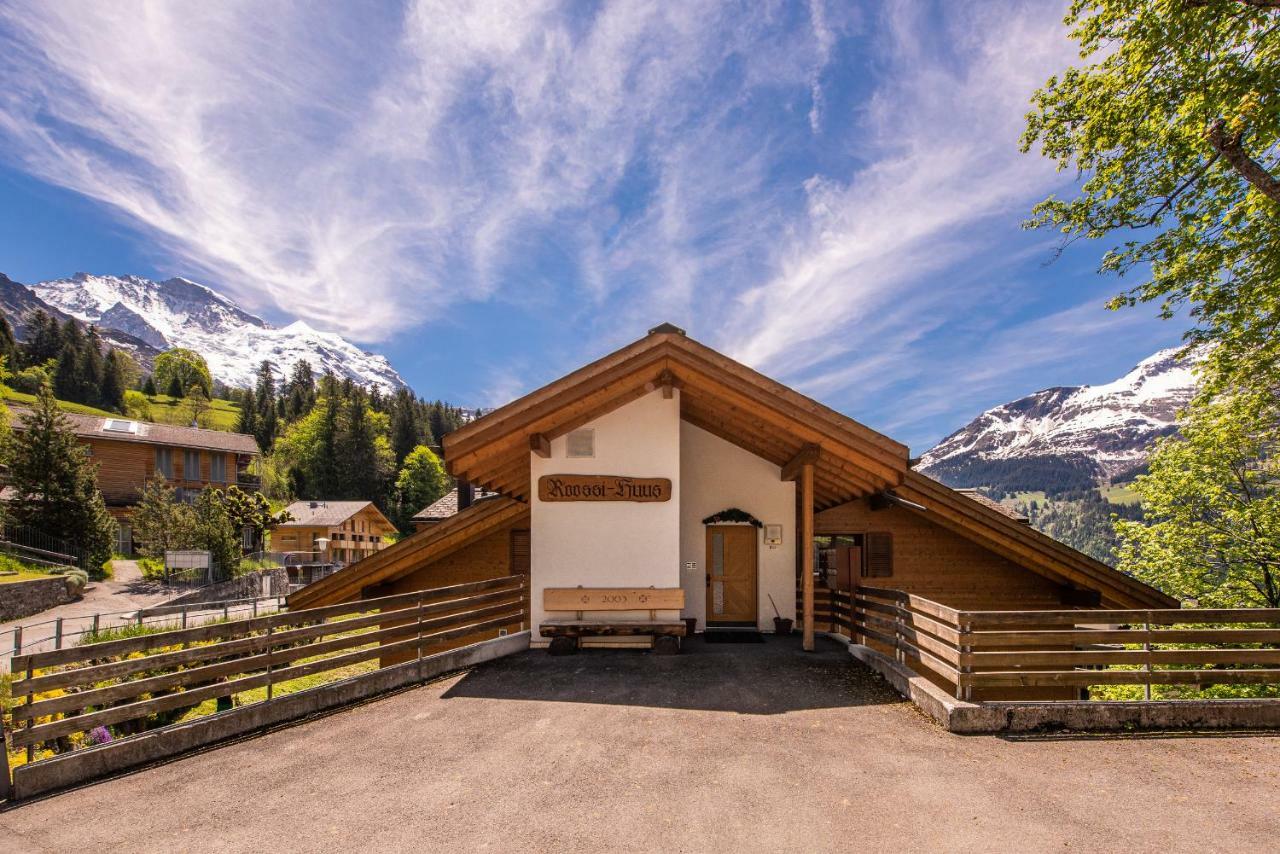 Appartement Roossi-Huus 3 à Wengen Extérieur photo