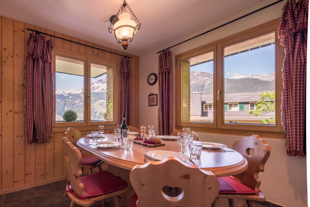 Appartement Roossi-Huus 3 à Wengen Extérieur photo