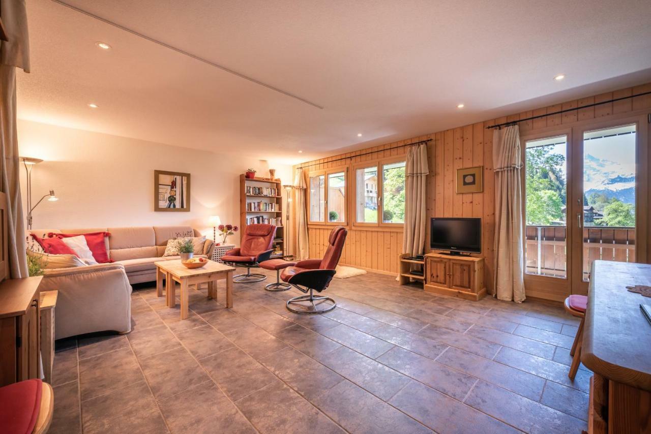 Appartement Roossi-Huus 3 à Wengen Extérieur photo