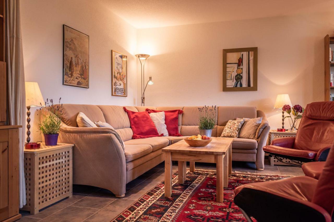 Appartement Roossi-Huus 3 à Wengen Extérieur photo